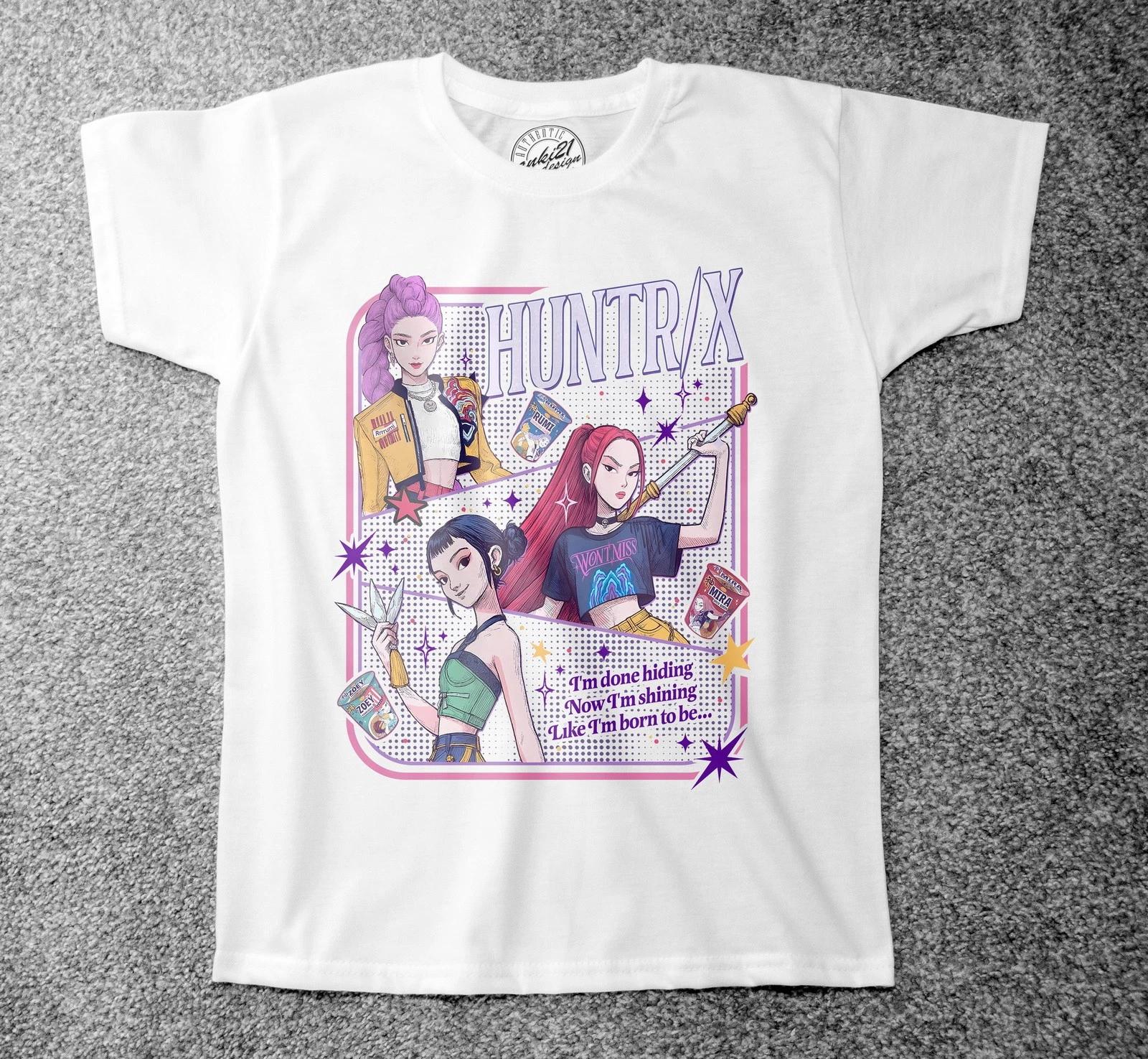 

Huntrix K-Pop Demon Hunters 014 Anime/Manga Childrens/Kids Adult t shirts/t-shir 130