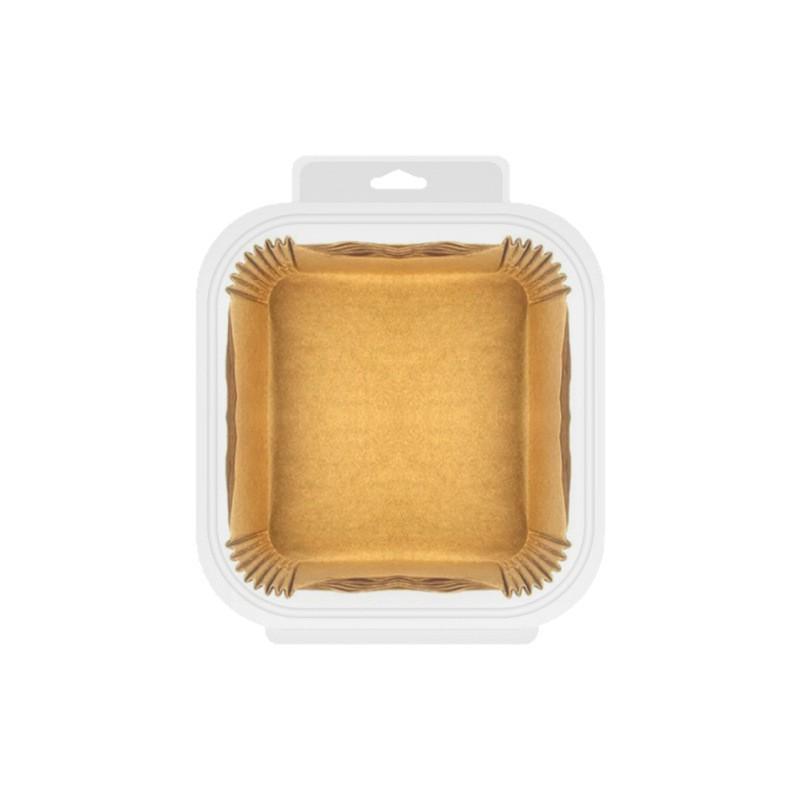 High-Temp Disposable Oil-Absorbing Air Fryer Paper Plate, Food-Grade Round Baking Roasting Pad