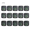 10/15/20Pcs Mini Wristband Compass Portable Detachable Compass Outdoor Camping Hiking Travel Emergency Survival Navigation Tool