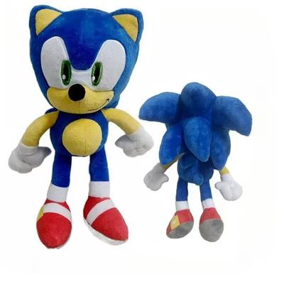 NEW 30CM Super Sonic Plush Toy The Hedgehog Amy Rose Knuckles Tails Cute Cartoon Soft Stuffed Doll Birthday Gift For Children