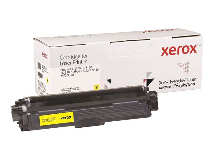 Toner - Xerox - Everyday Yellow - 1400 Pages - Brother Compatible - Exceptional Reliability