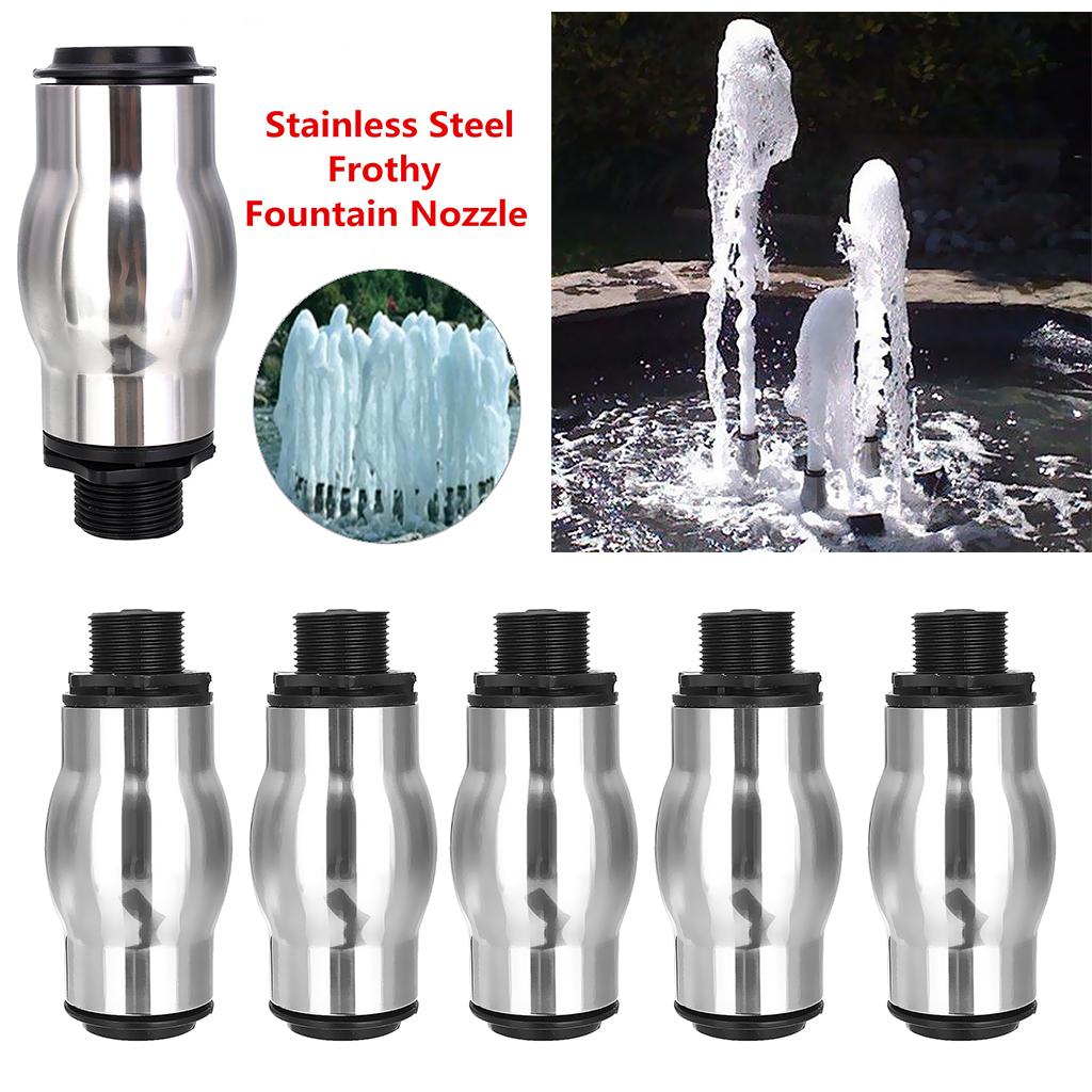 5x DN25 Stainless Steel Foam Water Jet Sprinkler Head