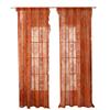 TK French Ruffle Sheer Curtain Bedroom Living Room Lace Fabric Window Door