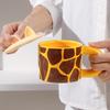 Design sense niche ins wind mug ceramic cup household breakfast cup drinking cup women's office coffee cup