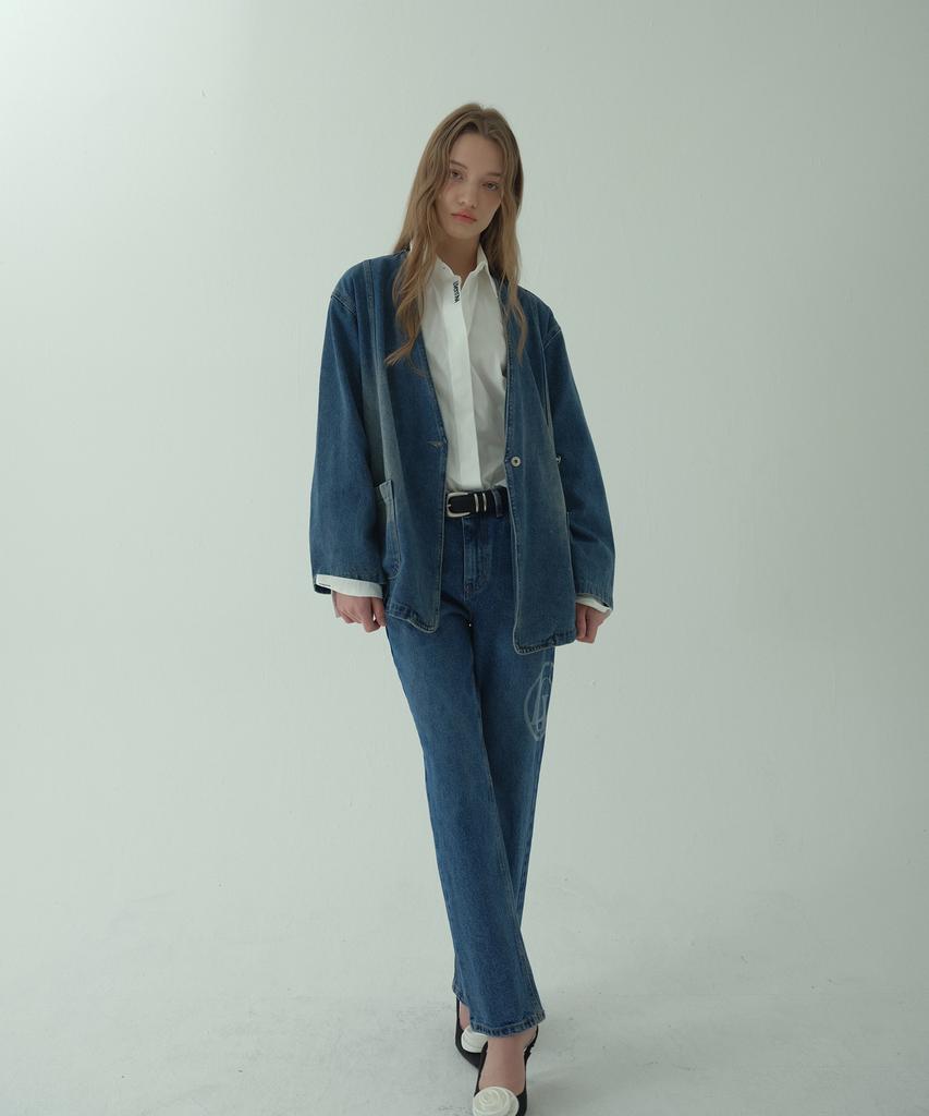 LOVENTINA Symbol Laser Denim_Blue