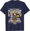 Michigan Men's Basketball National Champions March Madness T-Shirt