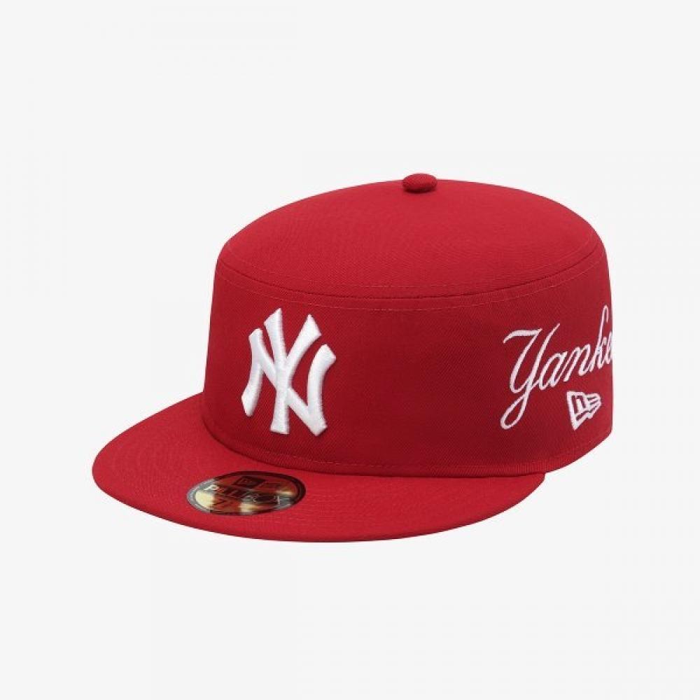 New Era New York Yankees Fitted Cap Scarlet 15131628 758(60.6cm)