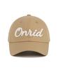 ONRIDPROJECT Applique Twill Logo Ball Cap - Beige