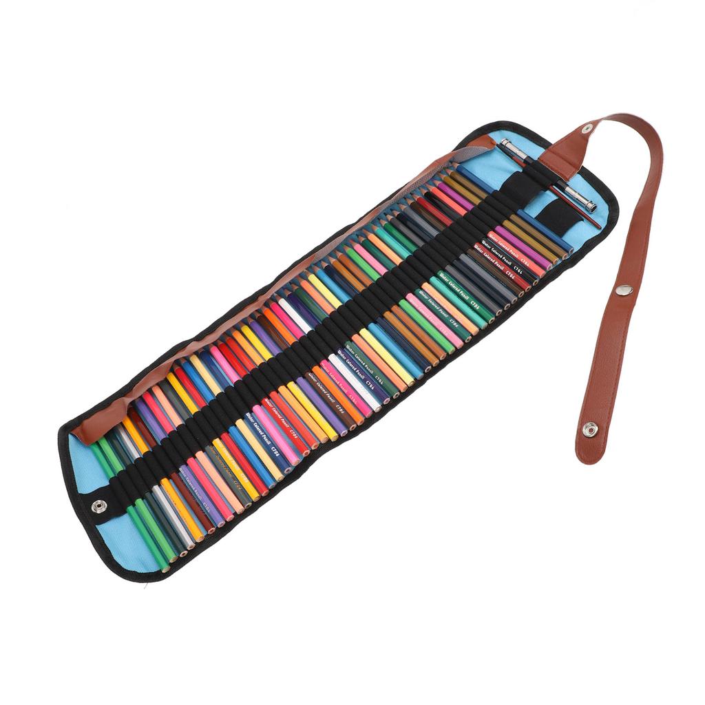 Sada barevných tužek rozpustných ve vodě Přenosné tužky na kreslení 50 barev pro umělce
