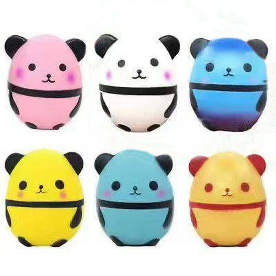 Starry Sky Panda Egg Squishy Unicorn Stress-Relief Toy
