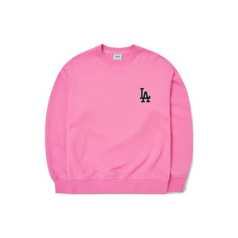 MLB Sweatshirts Men s Pink Crew Neck Moderate Regular 3AMTB0626-07PKS S