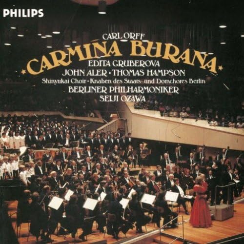

CD SEIJI OZAWA BERLIN PHILHARMONIC OR Orff Carmina Burana UCCP9603 PHILIPS 2008 Japan ObiClassical Used