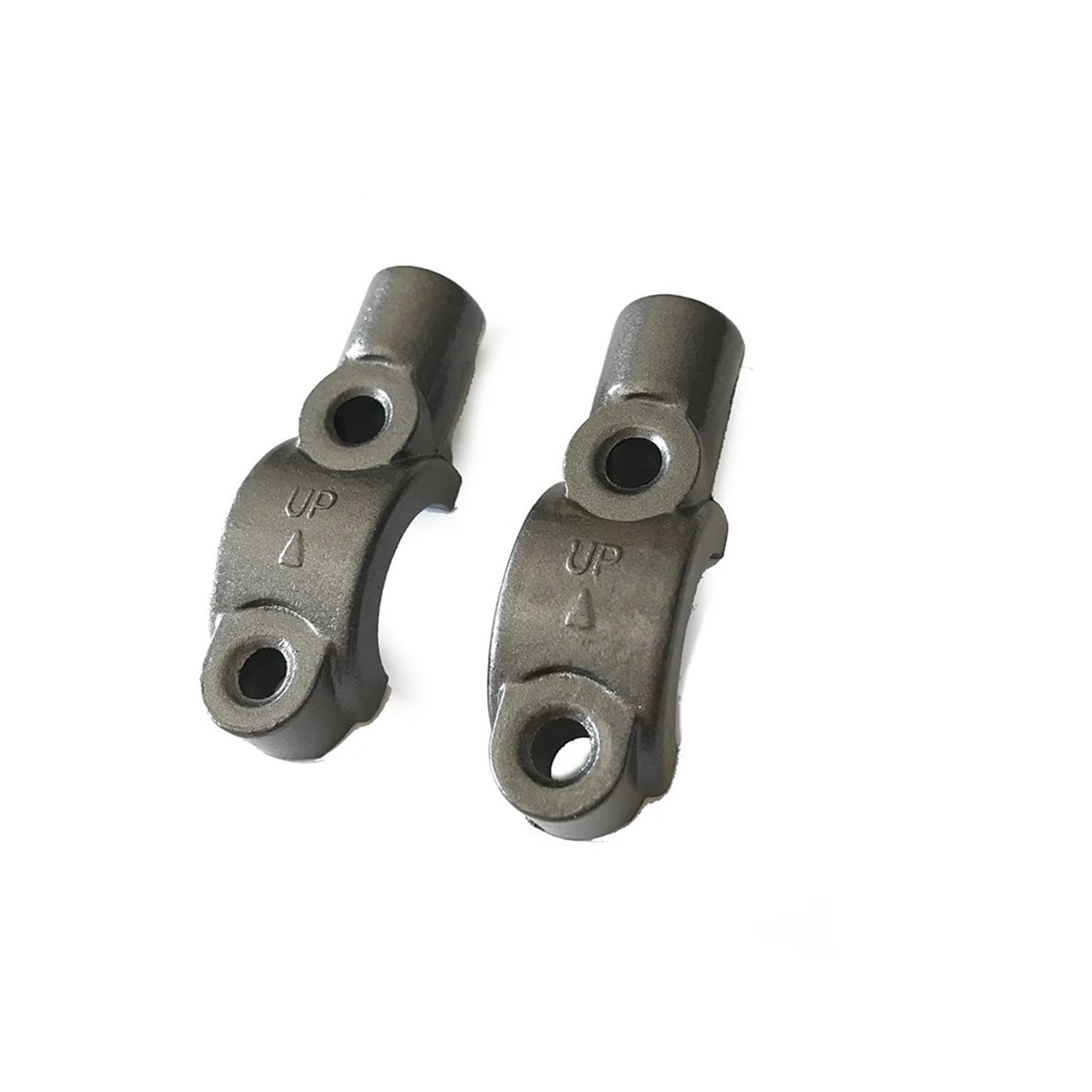 

AQXYTBLU Universal 7/8 22mm Lever Mirror Holder Brake/Clutch Master Cylinder Clamp Bracket Cover Fixed Seat M10 Bolt Base Support (Grey) One size сірий колір