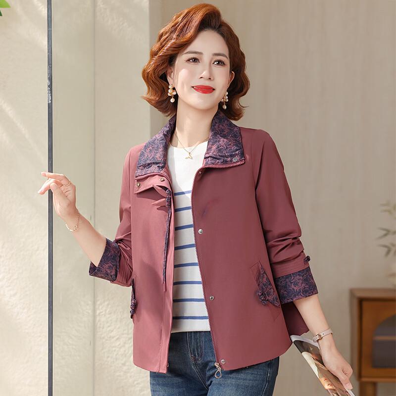Yalu New Chinese-Style Autumn Jacket for Mothers