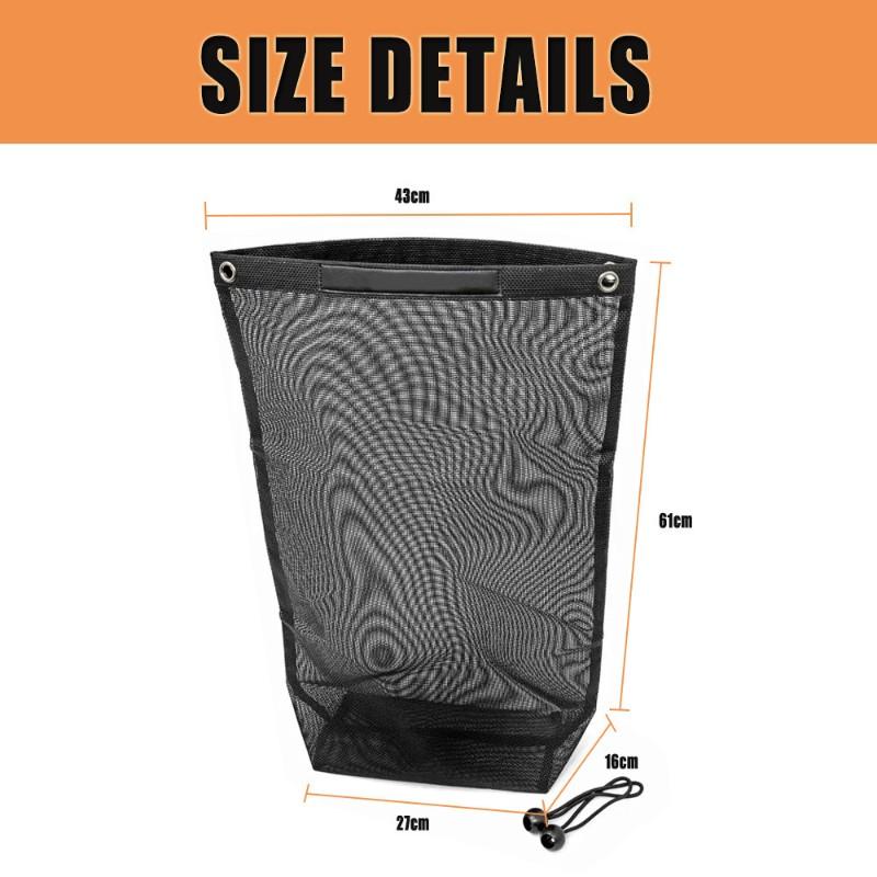 

Universal UTV ATV Storage Net Bag Durable Mesh For Off-Road Vehicles, 26L Capacity