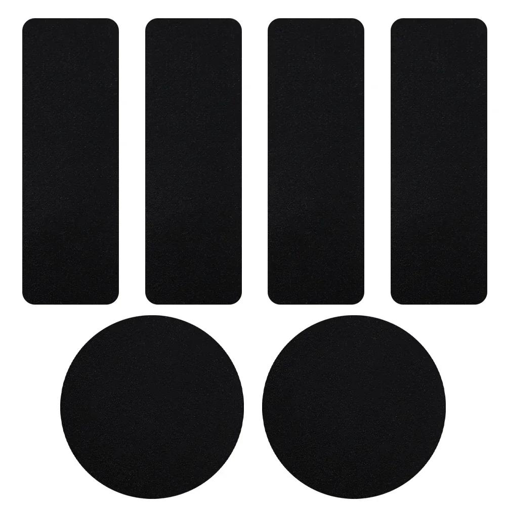 6pcs/set Heel Wear Repair Shoe Patch Stickers Unisex Anti-Wear Heel Foot Care Tools Foot Care Pad Inserts Sneakers Protector