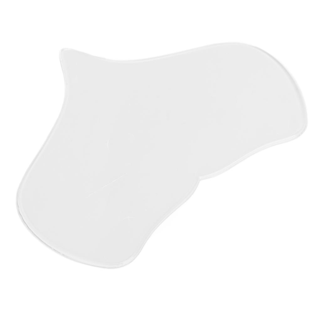 Silicone Chest Wrinkle Patches Peach Shaped Lifting Firming Anti Aging Chest Pad Transparent