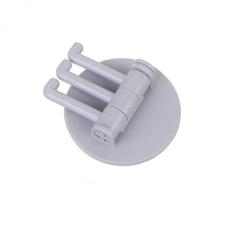 Versatile Rotatable Seamless Adhesive Hook Ideal For Kitchen Towel Wall Hanger Organization