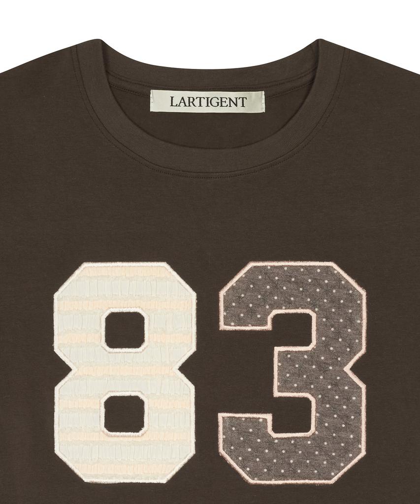 LARTIGENT L20 83 Patch Long Sleeve(Brown)