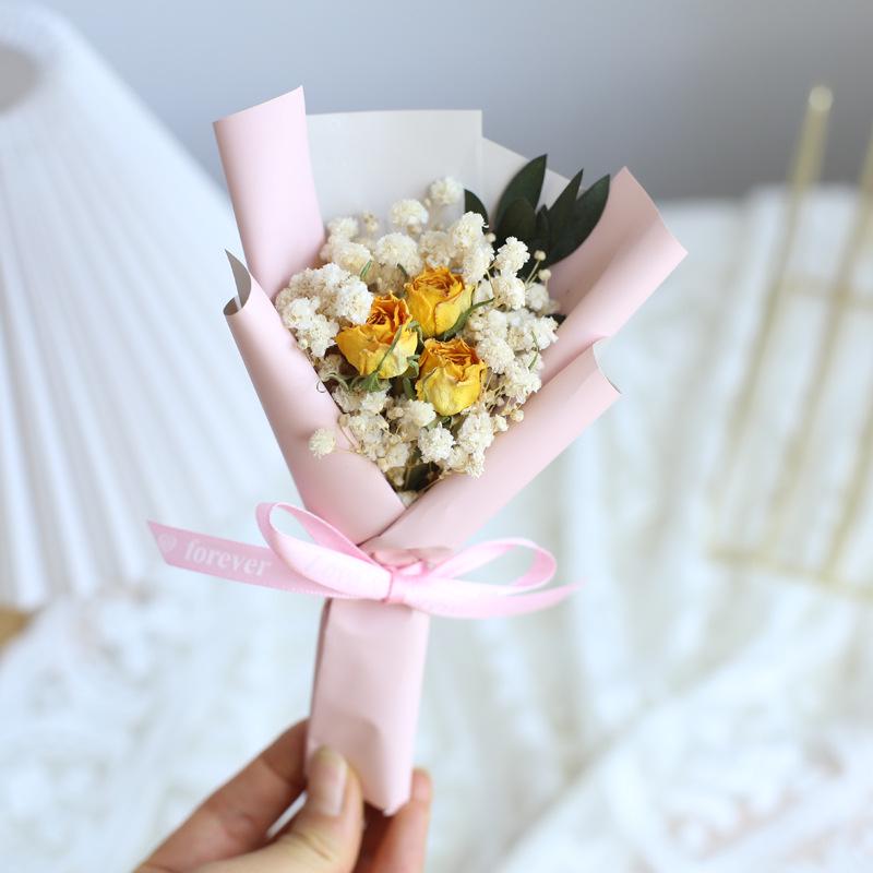 Yunnan Dried & Preserved Flowers: Baby's Breath, Roses, Sunflowers - Perfect for DIY Handmade Souvenirs & Gifts