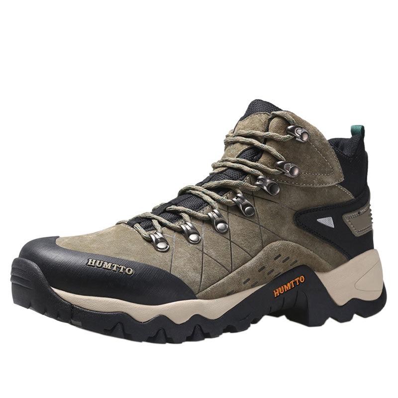 Hantu official outdoor off-road shoes autumn and winter waterproof and non-slip hiking shoes professional desert camp high-top hiking shoes men