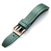 For Omega fossil Citizen Tag Heuer Rolex silicone watchband Quick release rubber strap 20mm 22mm 24mm men Yellow white bracelet