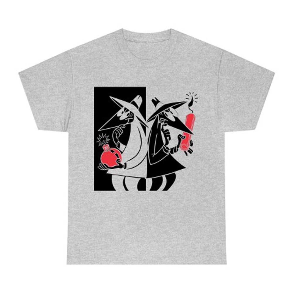 Men s and Women s T-shirts Spy vs Spy Funny Cartoon S