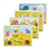 Kids Wooden Cartoon Cognitive Puzzle Baby Colorful Educational Toy For Toddler