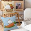 MashiMaroS Anime Cartoon Pillow Case Removable Washable Cushion Cover – All-Season Soft Linen