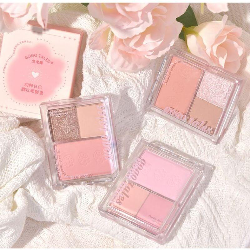 GOGO TALES - Blusher Eyeshadow Palette (4-5)