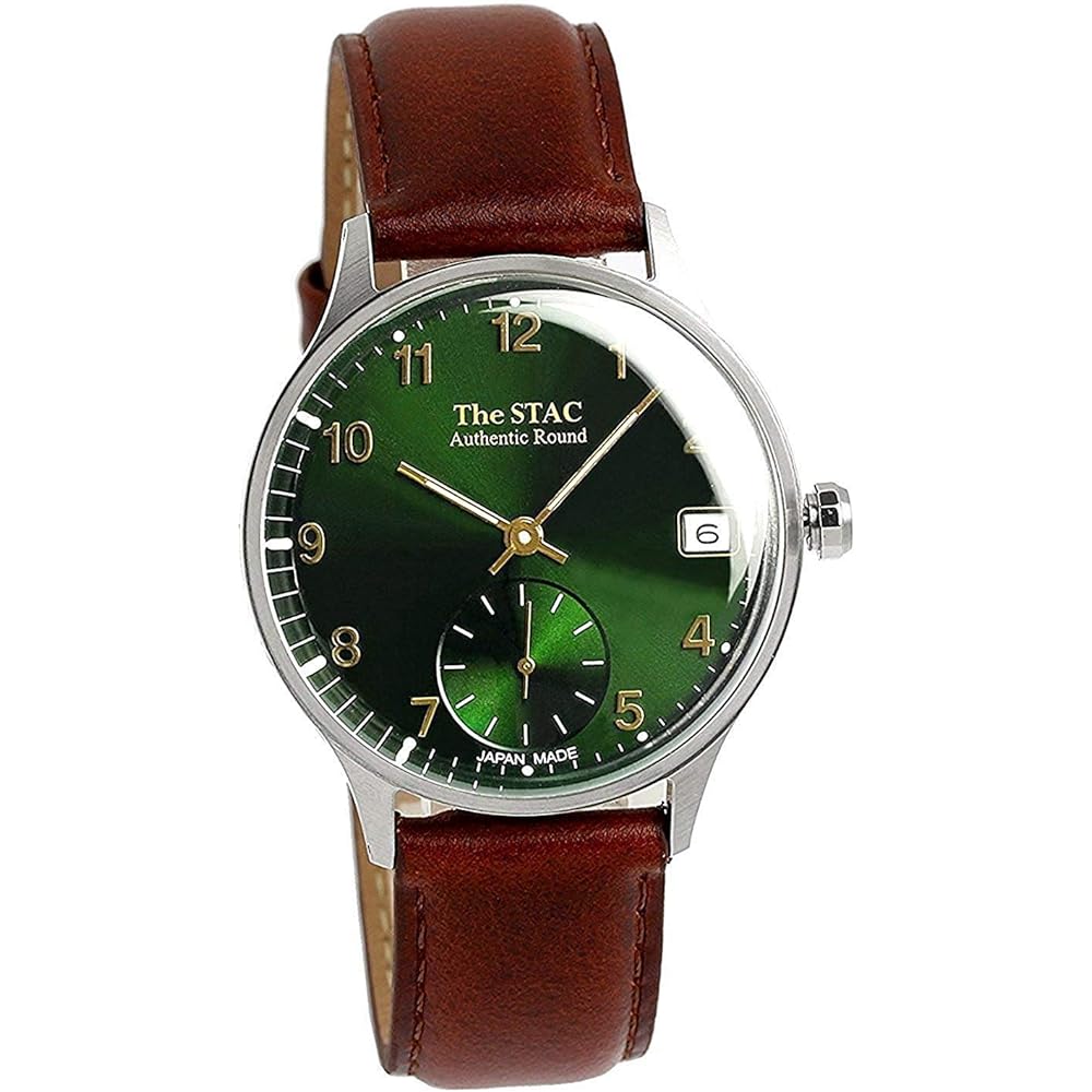 The STAC Classic Green 36mm Watch for Men and Women Unisex