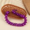 Bohemian  Casual Dopamine Resin Bead Necklace Charms Jewelry Suitable For Women Daily Vacation Wear