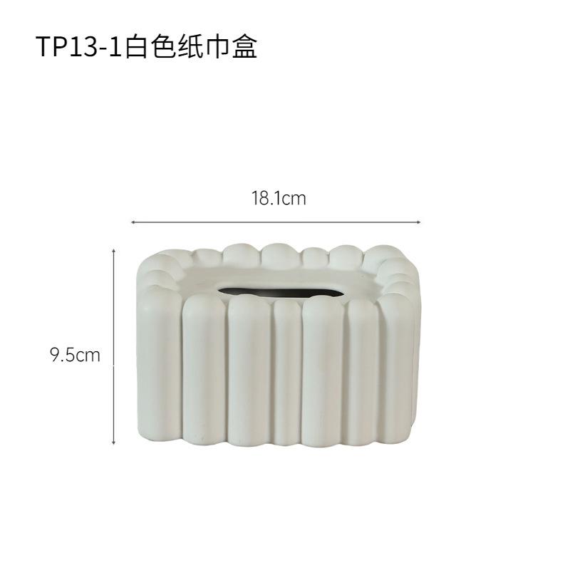 

Простая керамическая коробка для салфеток, креативный обеденный стол, ящик для хранения салфеток, кухонный диспенсер для влажных полотенец, домашний декор, держатель для салфеток