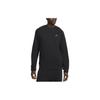 Nike Sportswear Tech Fleece Logo Print Crewneck Sweatshirt Men Tops Black FB7916-010
