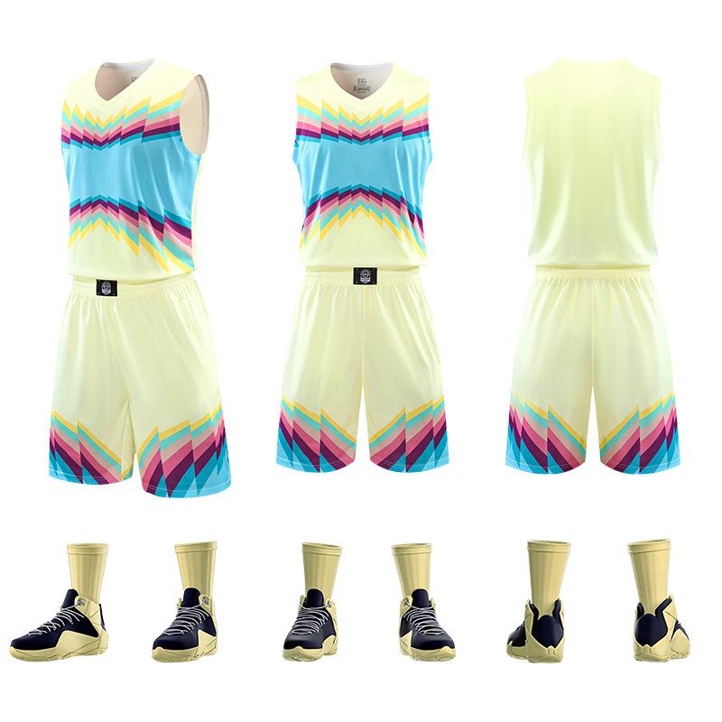 Set Tricou de Baschet Respirabil cu Uscare Rapidă pentru Copii și Adulți: Uniformă de competiție de vară