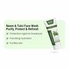 Multani Naturals Neem & Tulsi Face Wash 100 ml Herbal Cleanser With Aloe Vera & Tea Tree Oil For Men & Women Unisex