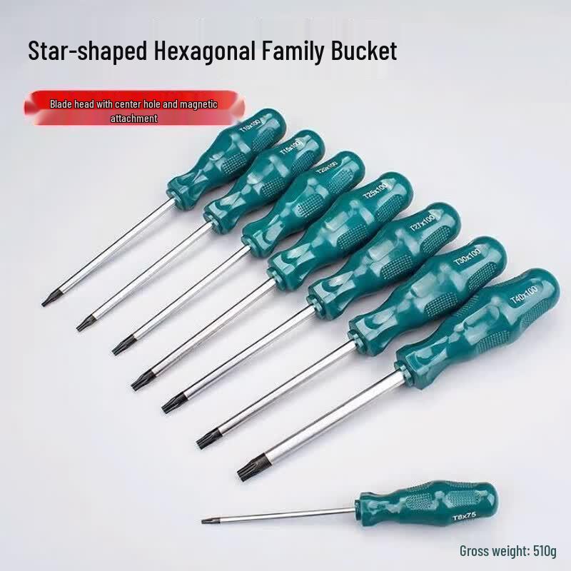 ChengZhou 8-Piece Torx & Hex Screwdriver Set