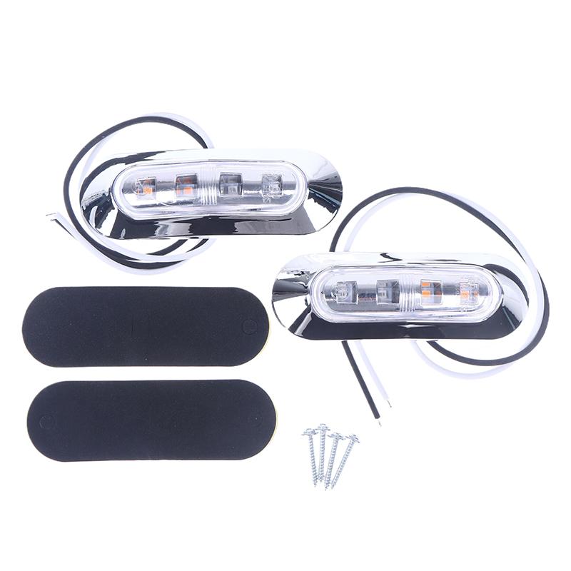 New 2Pcs 12V-24V Boat Navigation LED Boat Navigation Lights Waterproof For Marine Yacht Boat Signal Lamp