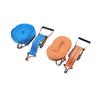 Heavy Duty Retractable Ratchet Tie Down Strap 2000kg Break Strength CE Certified Double-J Hook for Car Truck Cargo Securement
