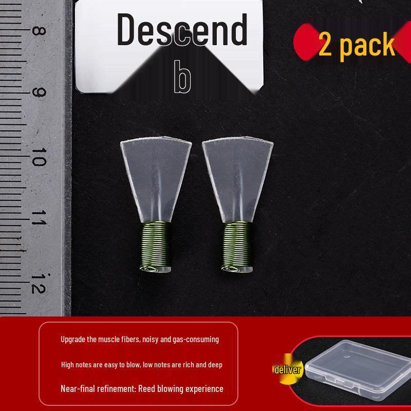 No-Cut Suona Reed: Professional Plastic Resin Large Volume Reduction Whistle Mouthpiece