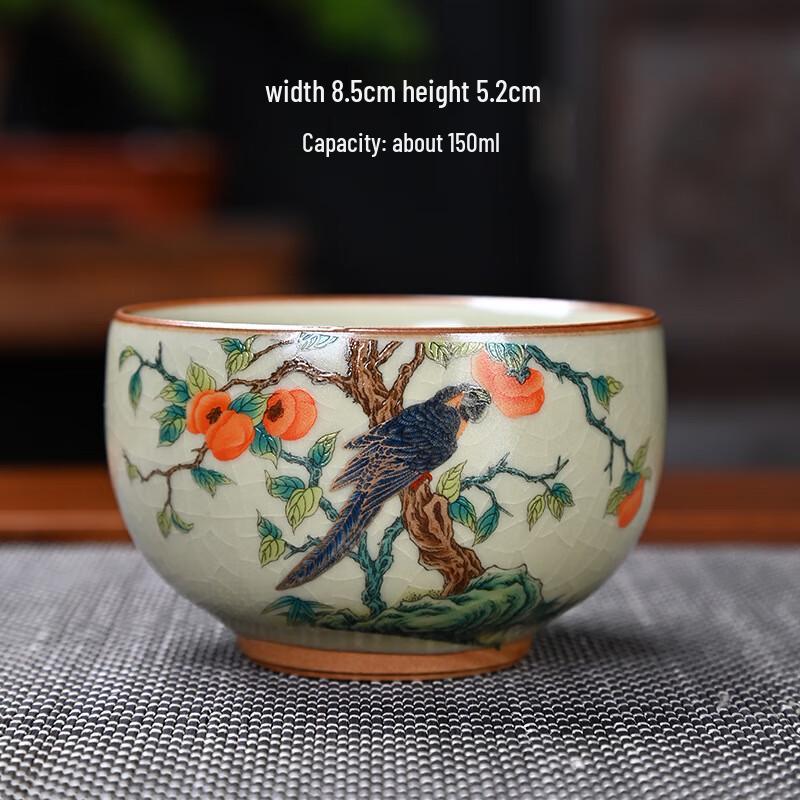 Camellia Ceramic Master Tea Cup Set