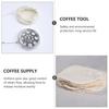 Cabilock 20pcs Coffee Siphon Cloth Replacement Filters for Siphon Coffee Maker Filters for Home Coffee Maker Siphon Coffee Maker Vacuum Pot Filters
