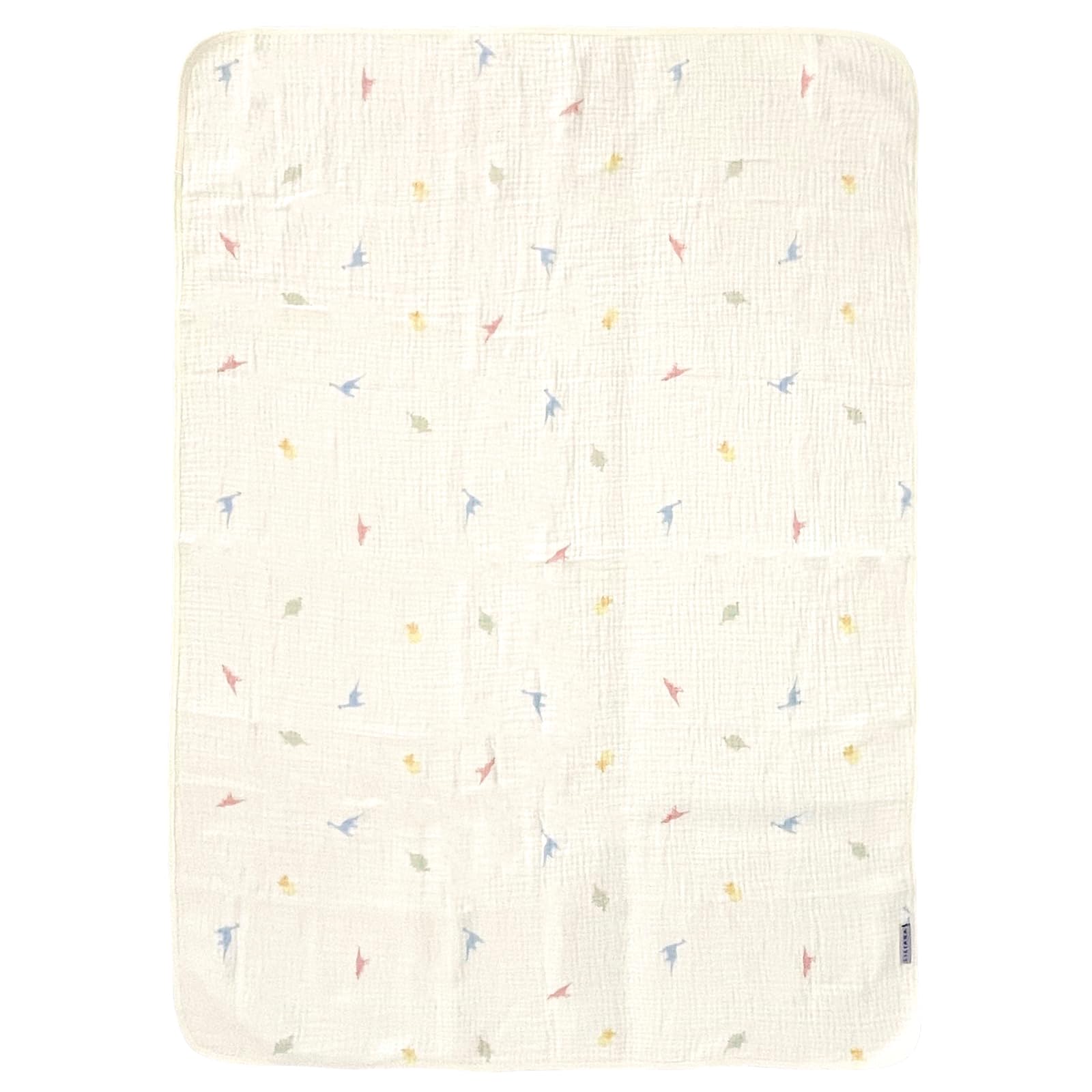 

Детская марля 83 x 114 Идеально для подарка на детский праздник, одеяло, 4-слойная марля, см, для сна, для детского сада, для новорожденных, для пеленания, (Динозавр)