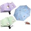 8 Fold Automatic Umbrella Rain Proof UV Protection Sun Umbrella Dual Use Protection Thickened Pocket Parasol Outdoor Use
