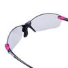 Used SWANS Sports Polarized Sunglasses Airless Leaf Fit Polarized Lens Model SALF-0053 BK Black X Magenta Driving Fishing Running Climbing 1