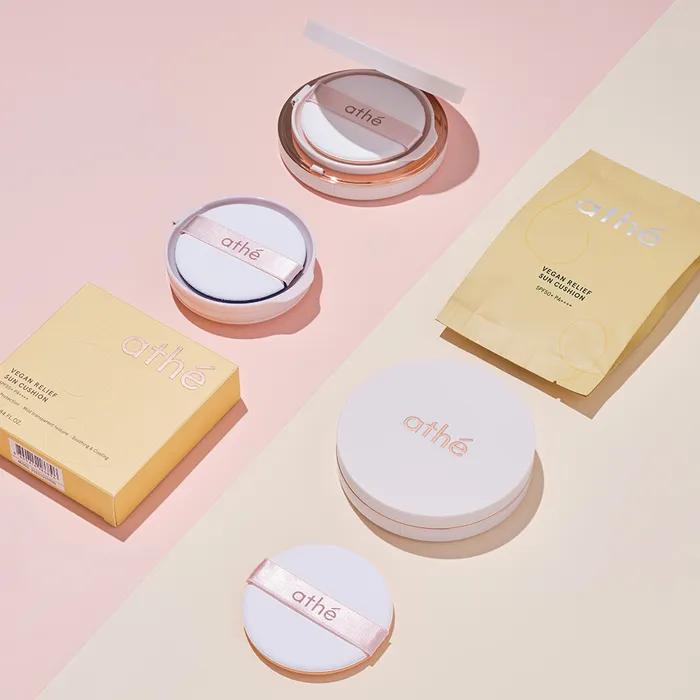 

Солнцезащитный кушон Ate Vegan Relief + 2 сменных блока в комплекте