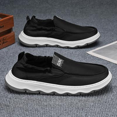 Umbrella Cloth Men's Shoes Summer New Popular Lazy One Pedal Sports and Leisure Board Shoes Old Beijing Cloth Shoes