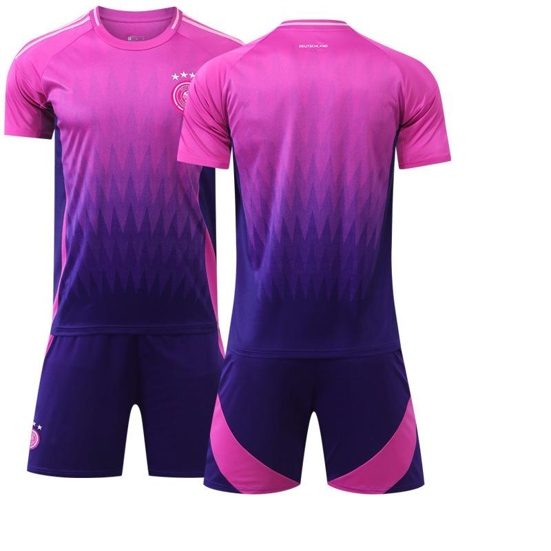 

Germany away football jersey number Crosskimich purple European Cup jersey custom short-sleeved jersey no. 16