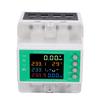 3 Phase Energy Meter Protector Support for Tuya WiFi Intelligent 4 Wire Multifunctional 100A Phone Remote Control with