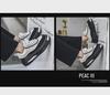 2024 Men's Low-Top Thick-Soled Height-Increasing Skateboard Shoes - Leather Sports Casual Dad Shoes